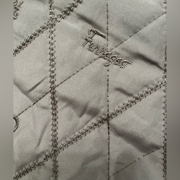 Rare vintage quilted  pant size 4 Korea GG Ferragoo Burberry line Boss Plus - Picture 7 of 8